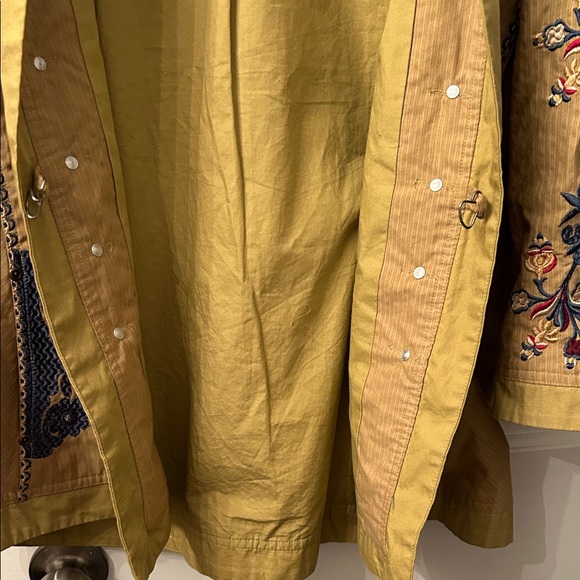 Coldwater Creek khaki Embroidered Utility Jacket - Picture 15 of 16